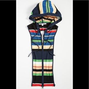 Veronica Beard Sorret Striped Dickey